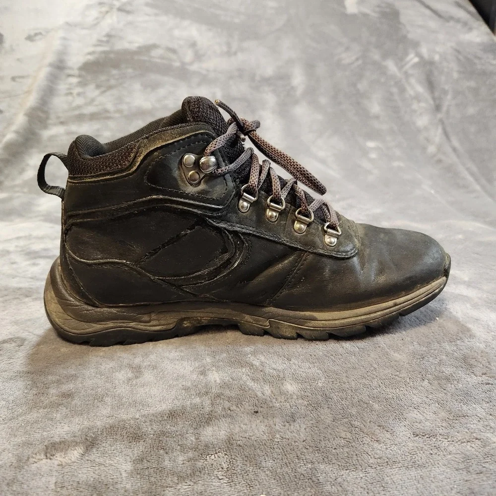 Timberland‎ Boots Womens 8.5 Black Mt. Maddsen Waterproof Mid Hiking Gorpcore